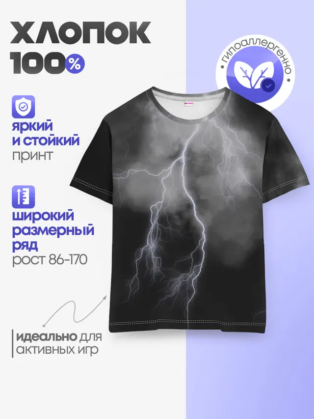 Детская базовая футболка