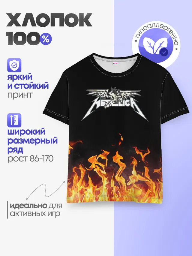 Детская базовая футболка