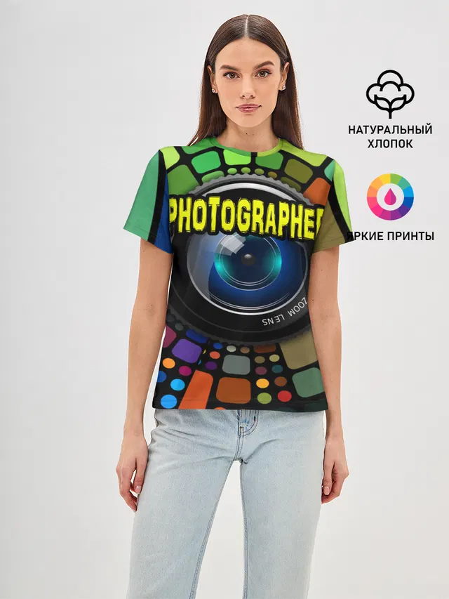 Фотограф и объектив