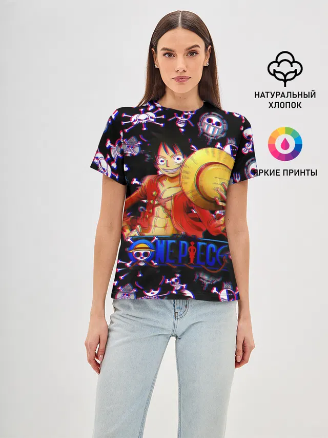 Луффи One Piece | Glitch