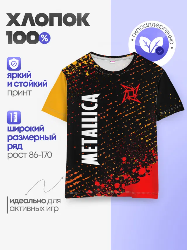 Детская базовая футболка