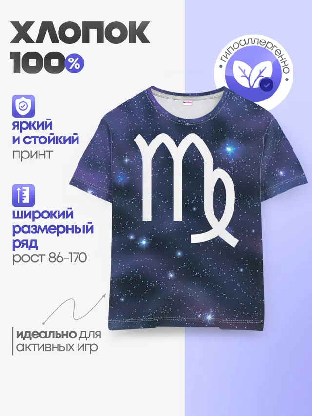 Детская базовая футболка