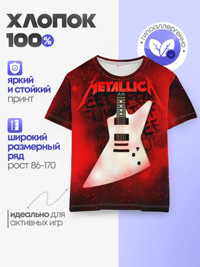 Детская базовая футболка