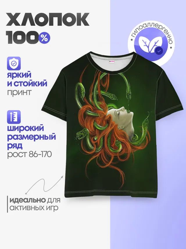 Детская базовая футболка