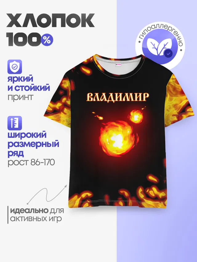 Детская базовая футболка
