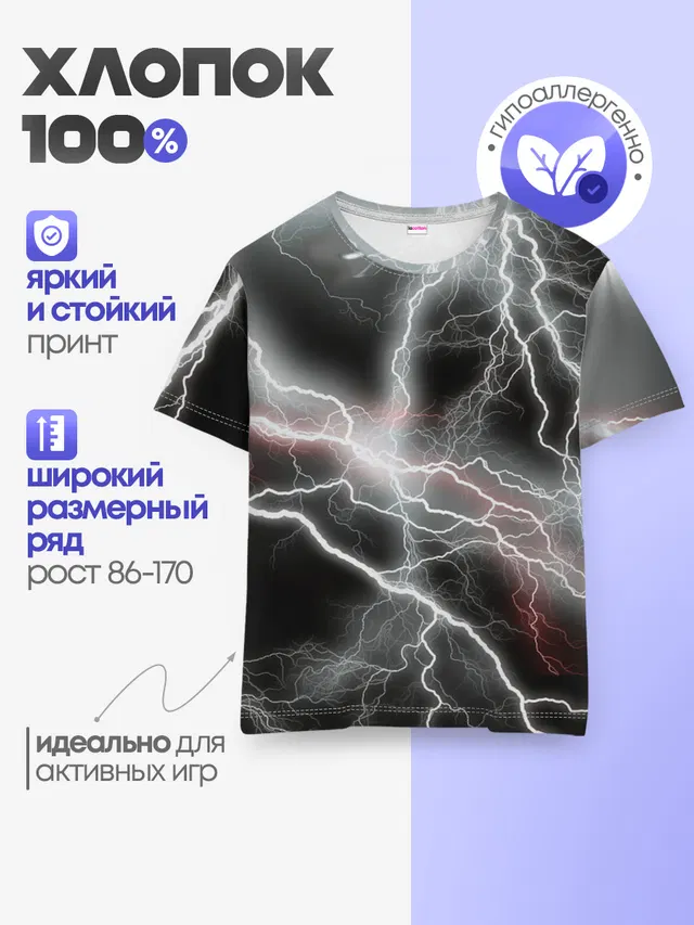 Детская базовая футболка