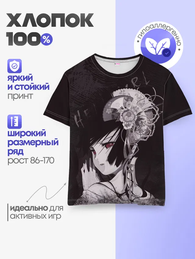Детская базовая футболка