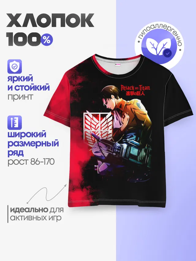 Детская базовая футболка