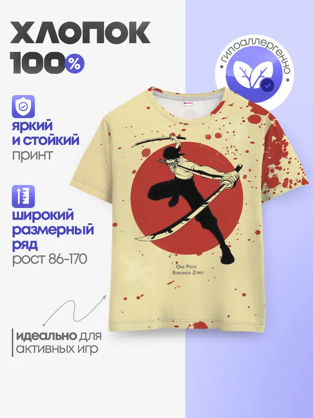 Детская базовая футболка
