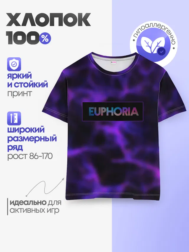 Детская базовая футболка