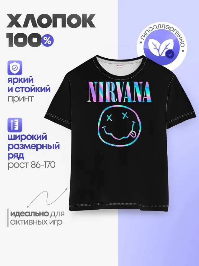 Детская базовая футболка