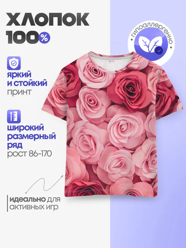 Детская базовая футболка