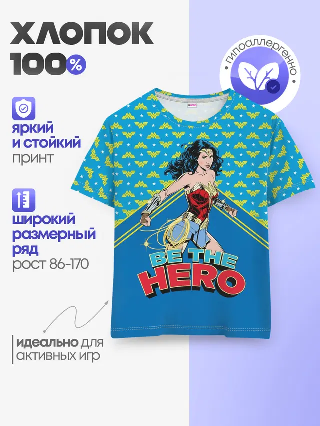 Детская базовая футболка