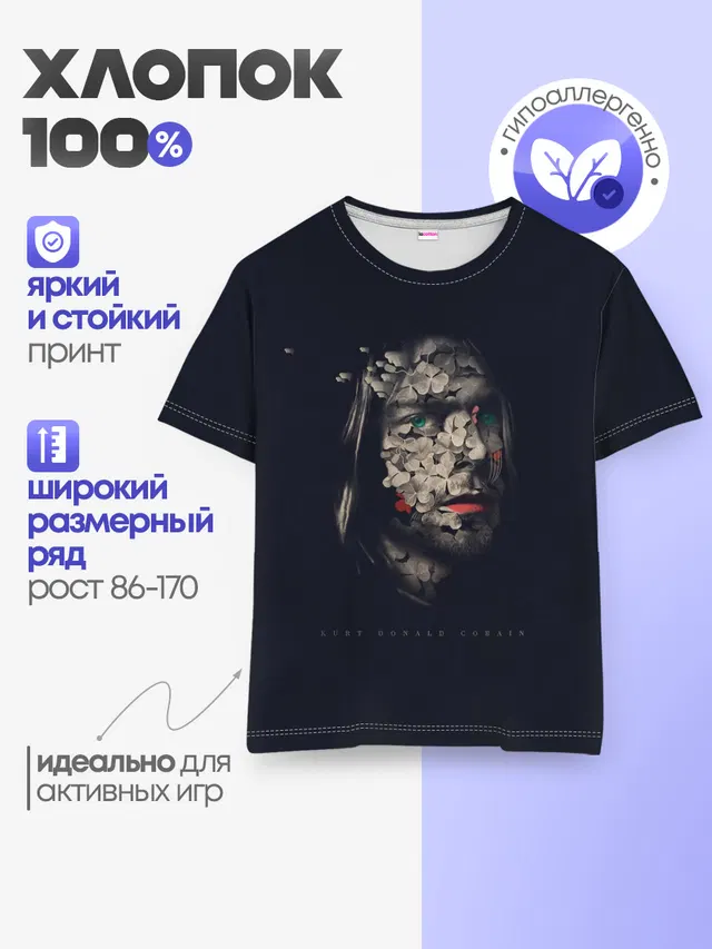 Детская базовая футболка