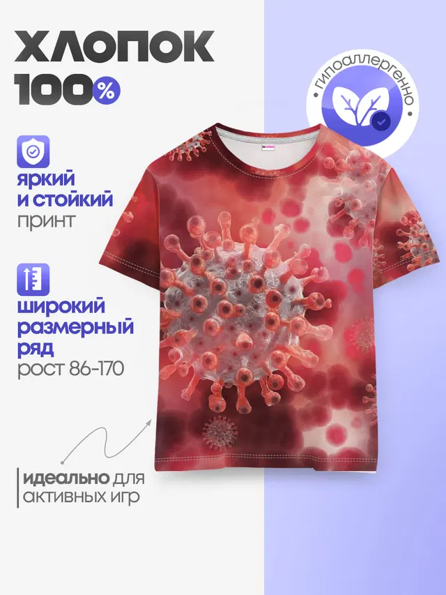 Детская базовая футболка