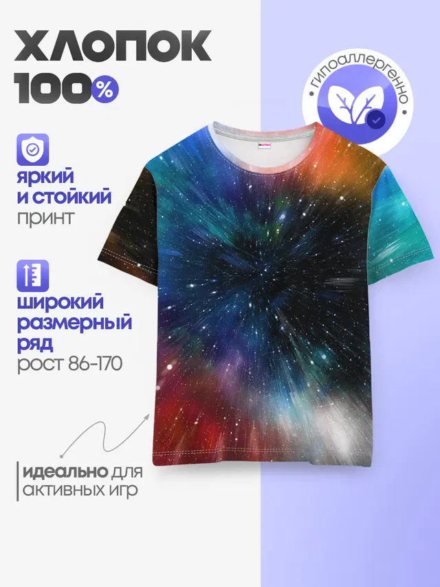 Детская базовая футболка