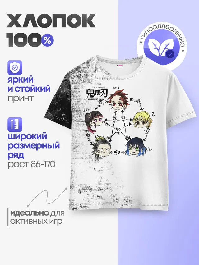 Детская базовая футболка