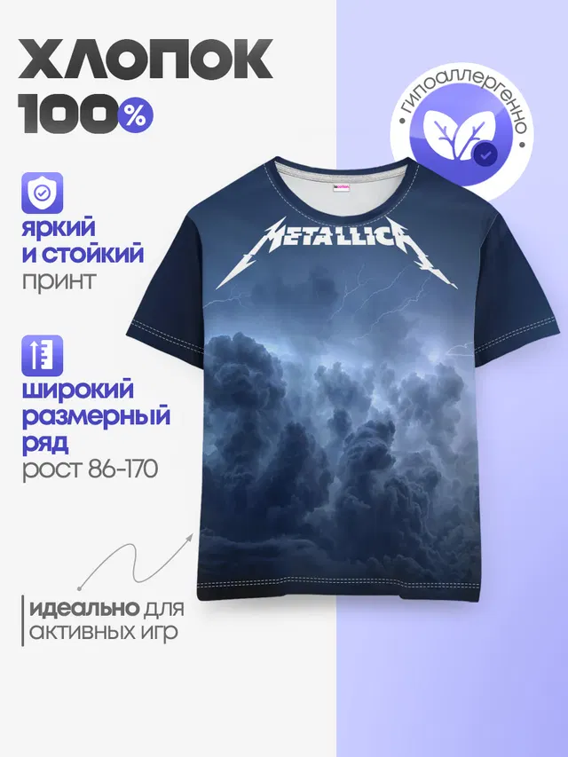 Детская базовая футболка