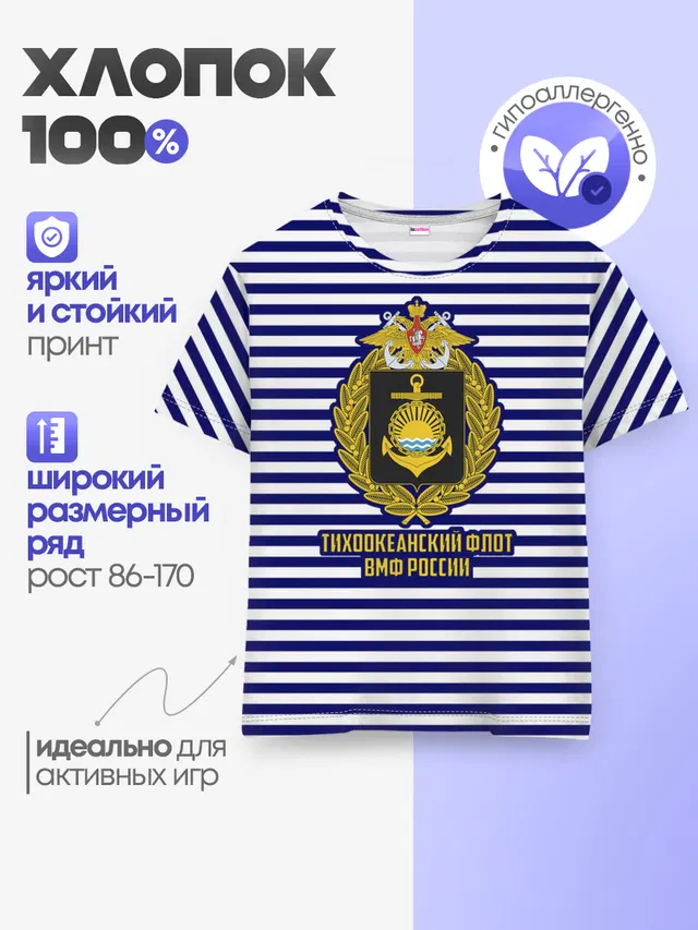 Детская базовая футболка