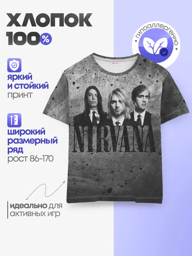 Детская базовая футболка