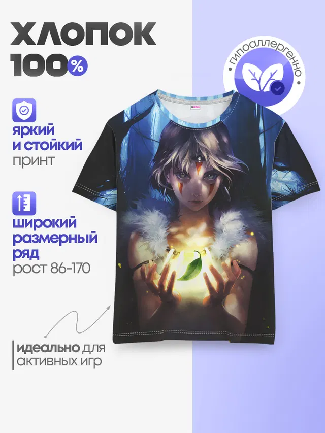 Детская базовая футболка