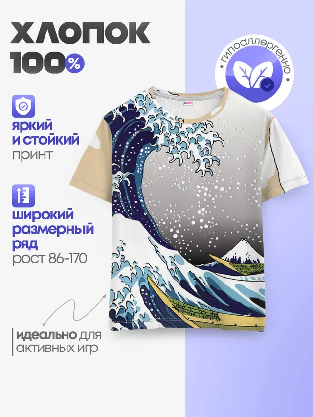 Детская базовая футболка