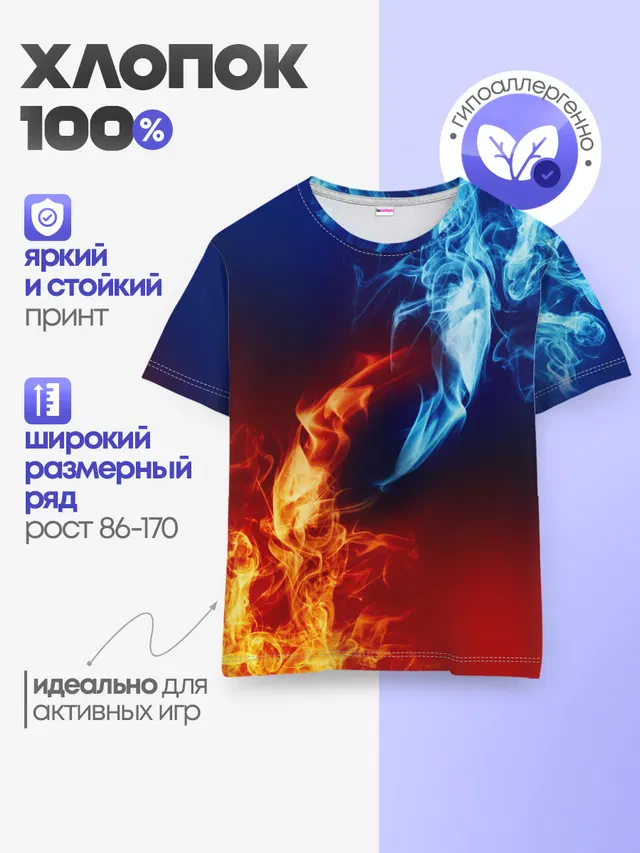 Детская базовая футболка