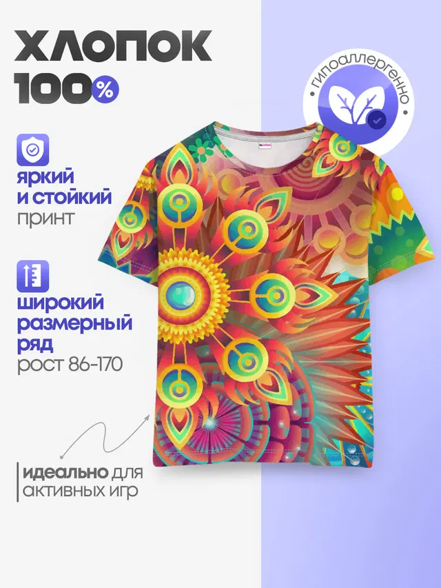 Детская базовая футболка