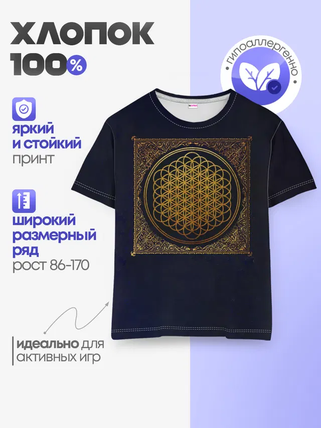 Детская базовая футболка