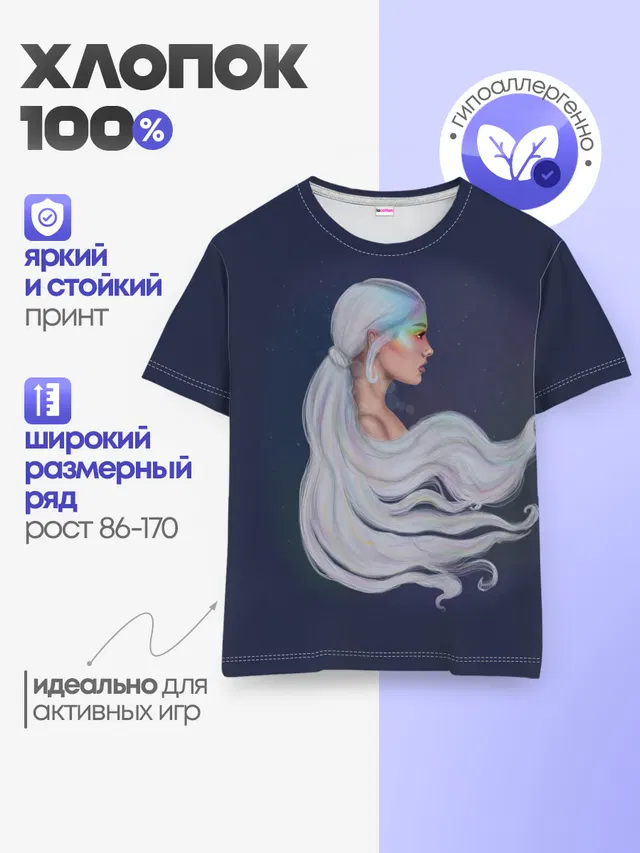 Детская базовая футболка