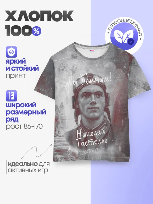 Детская базовая футболка