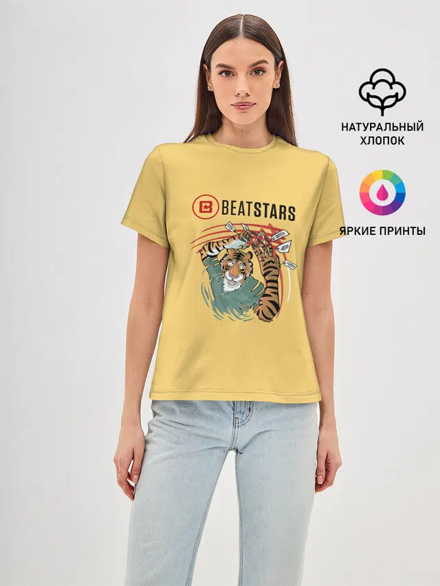 Женская базовая футболка с принтом «Beastars — Выдающиеся звери»