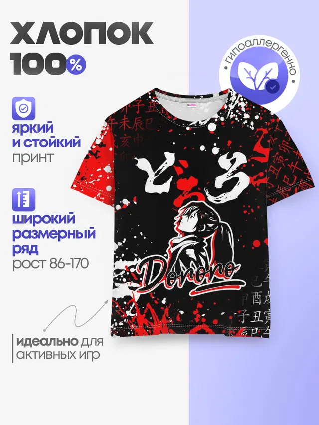 Детская базовая футболка