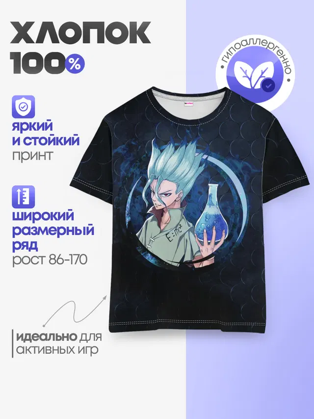Детская базовая футболка