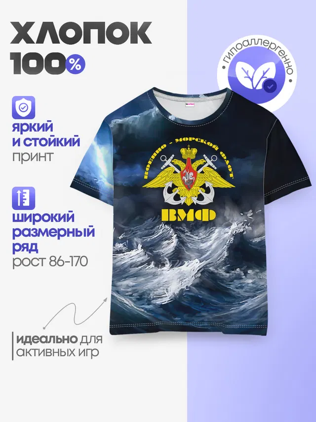 Детская базовая футболка