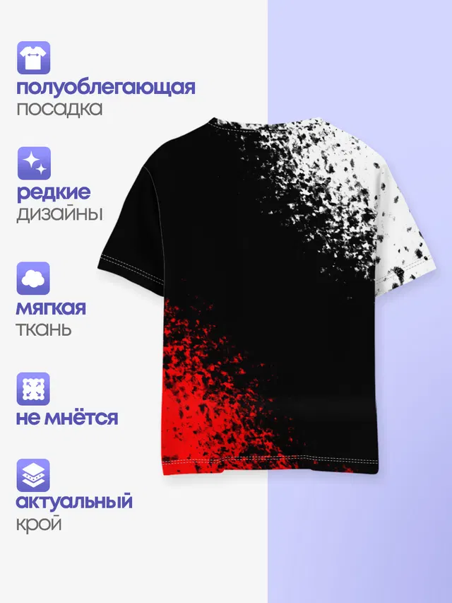 Оверлорд лого краснобелый