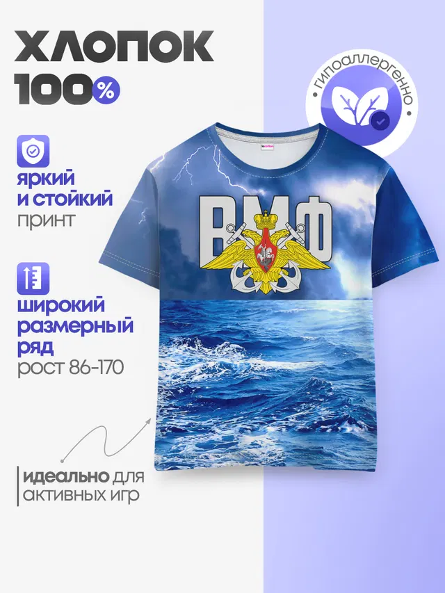 Детская базовая футболка