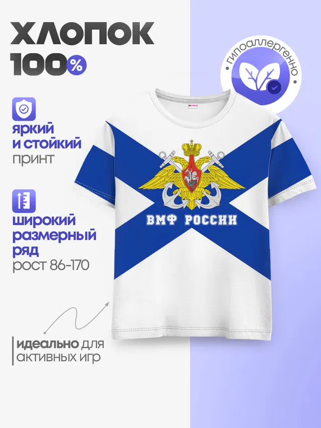 Детская базовая футболка