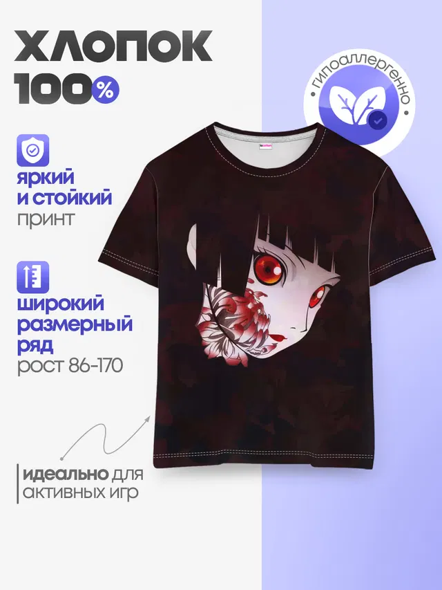 Детская базовая футболка
