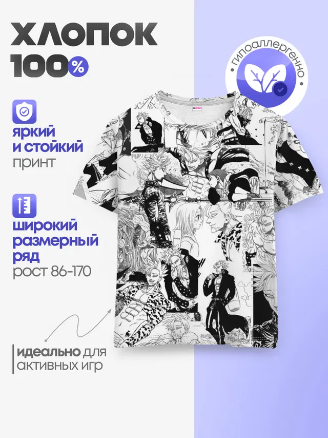 7 СМЕРТНЫХ ГРЕХОВ. Манга-паттерн
