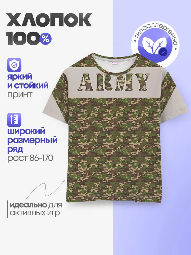 Детская базовая футболка