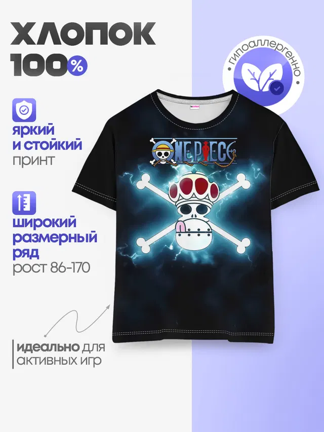 Детская базовая футболка