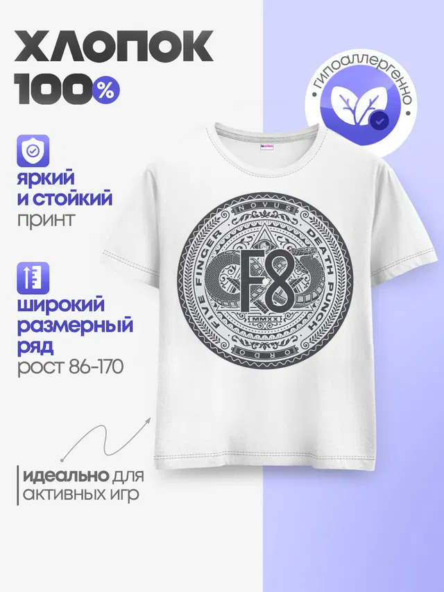 Детская базовая футболка