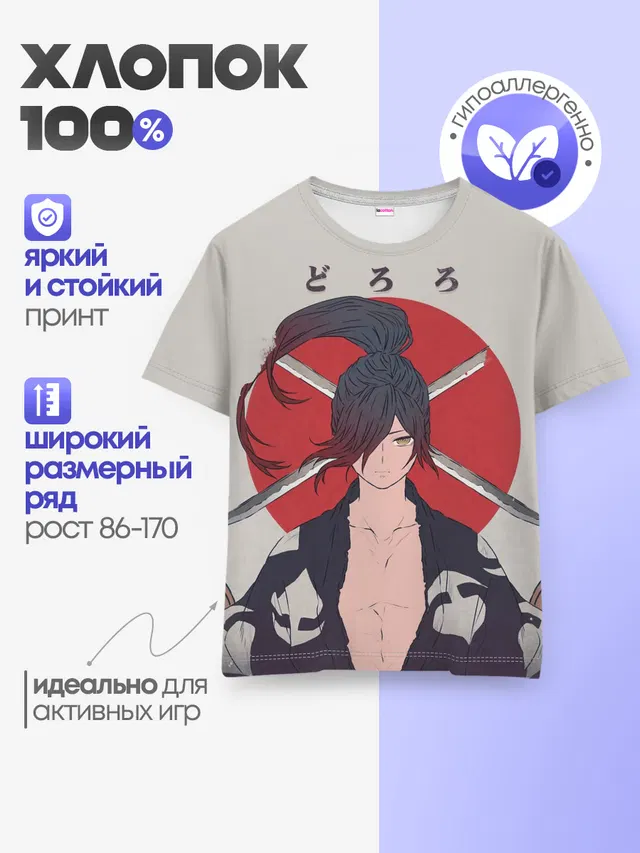 Детская базовая футболка