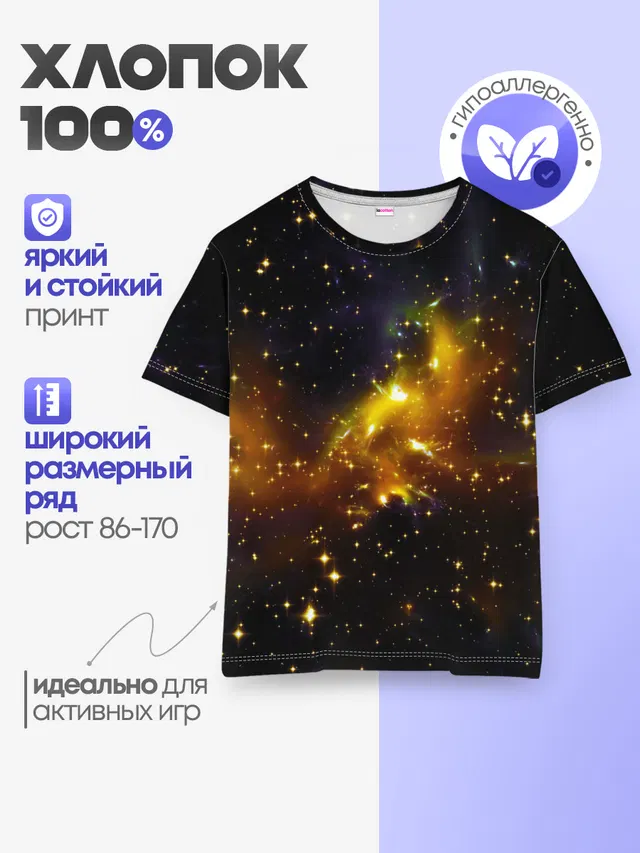 Детская базовая футболка