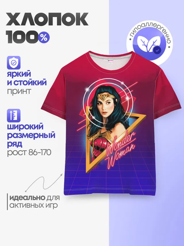 Детская базовая футболка