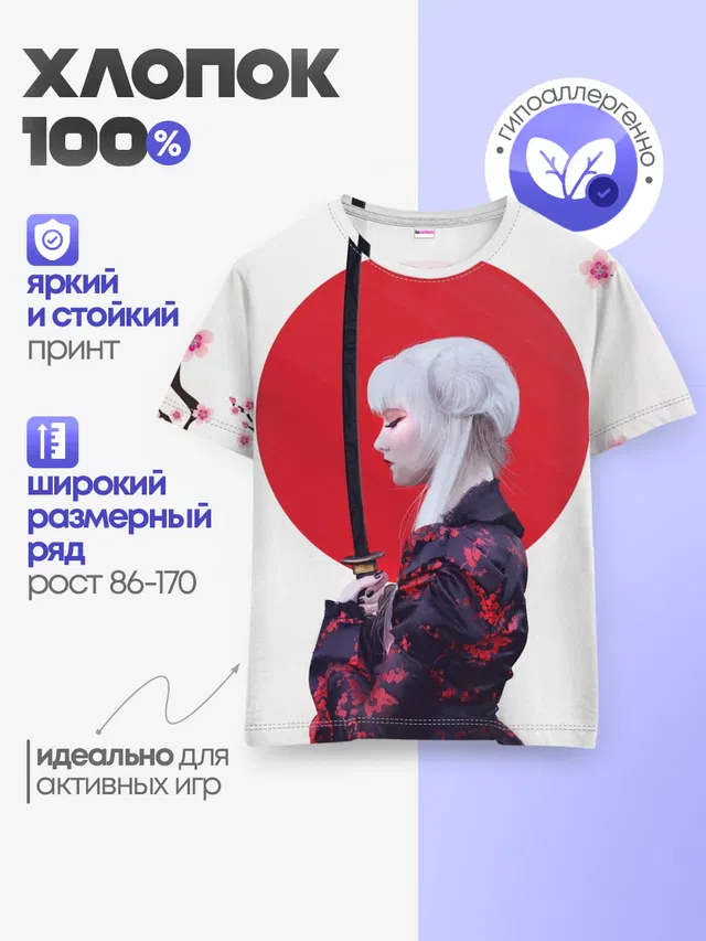Детская базовая футболка