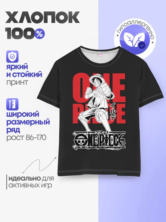 Детская базовая футболка