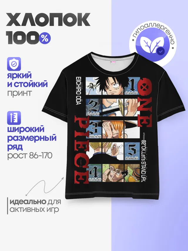 Детская базовая футболка