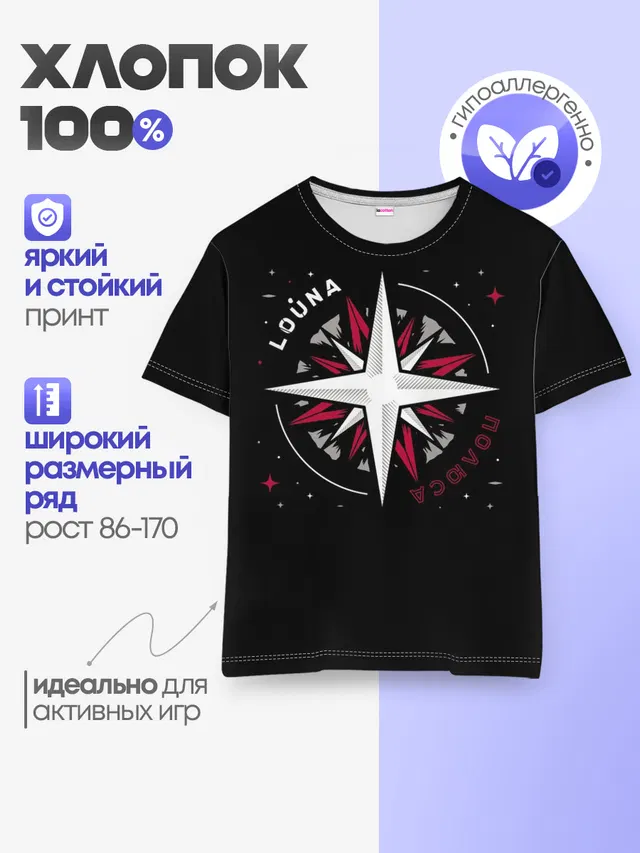Детская базовая футболка